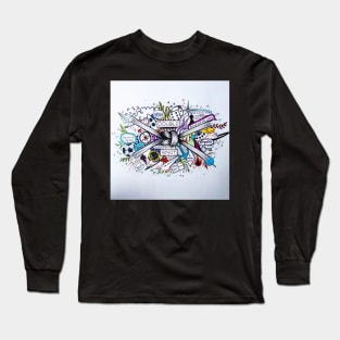 Stray Kids Double Knot Doodle Long Sleeve T-Shirt
